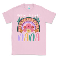 Bubblegum Pink happiness is being a nana Classic Tee - JahusDesignShop