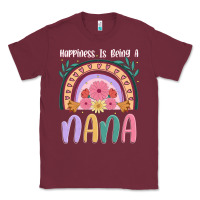 Burgundy happiness is being a nana Classic Tee - JahusDesignShop