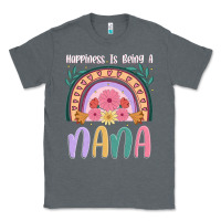 Charcoal Heather happiness is being a nana Classic Tee - JahusDesignShop