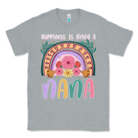 Heather Grey happiness is being a nana Classic Tee - JahusDesignShop