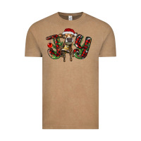 Vintage Coffee christmas joy with heifer Vintage Tee - RanaPortraitStore