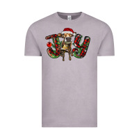 Vintage Zinc christmas joy with heifer Vintage Tee - RanaPortraitStore
