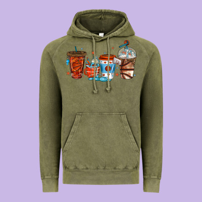 Basketball Coffee Cups Vintage Hoodie Designed By Texasbilliewilder