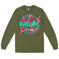 Army Green nobody fights alone Long Sleeve Tee - AdoDesignShop