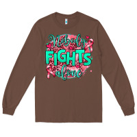 Chestnut nobody fights alone Long Sleeve Tee - AdoDesignShop