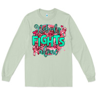Matcha nobody fights alone Long Sleeve Tee - AdoDesignShop