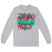 Moon Dust nobody fights alone Long Sleeve Tee - AdoDesignShop