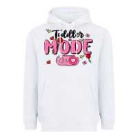 White toddler mode on Heavyweight Hoodie - MaliasSmallBusiness