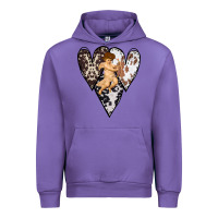 Tulip Country Cupid Valentine Cowhide Heart Urban Hoodie - Bettercallsaul