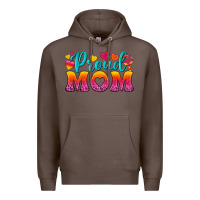Coffee Proud Mom Lesbian Premium Hoodie - BundleAndBundleShop