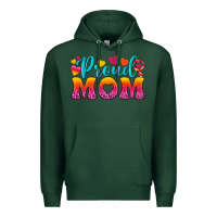 Sports Green Proud Mom Lesbian Premium Hoodie - BundleAndBundleShop