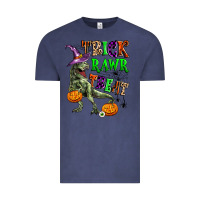 Vintage Denim trick rawr treat Vintage Tee - Zillion Design Studio
