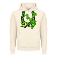 Vintage Artic Lucky shamrock horseshoe Vintage Hoodie - RanaPortraitStore