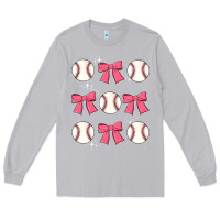 Moon Dust baseball coquette bow Long Sleeve Tee - JahusDesignShop