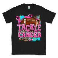 Black tackle cancer Classic Tee - AdoDesignShop