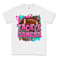 White tackle cancer Classic Tee - AdoDesignShop