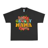 Pigment Black groovy mama Urban Heavy Tee - Zillion Design Studio