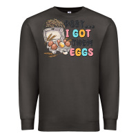 Smoke psst i got them eggs Premium Sweatshirt - MaliasSmallBusiness