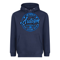 Navy autism awareness Heavyweight Hoodie - MaliasSmallBusiness
