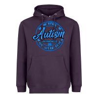 Plum autism awareness Heavyweight Hoodie - MaliasSmallBusiness