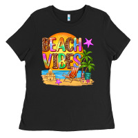 Black beach vibes Ladies Tee - AdoDesignShop