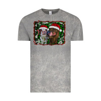 Cloud Rock christmas heifers Vintage Tee - RanaPortraitStore