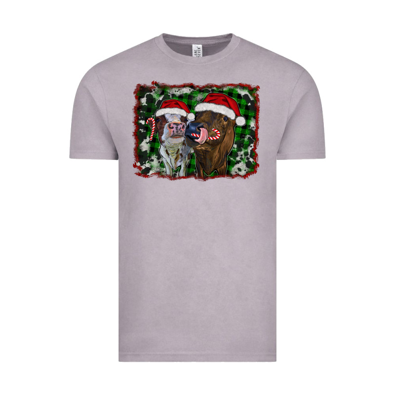 Christmas Heifers Vintage Tee by RanaPortraitStore | Teevron