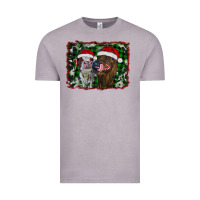 Vintage Zinc christmas heifers Vintage Tee - RanaPortraitStore