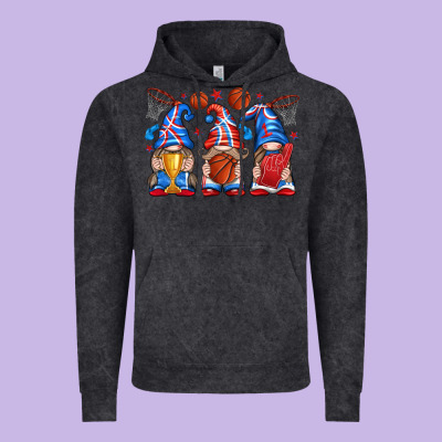 Basketball Gnome Vintage Hoodie Designed By Texasbilliewilder