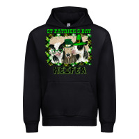 Black St Patricks Day Heifer Urban Hoodie - Bettercallsaul