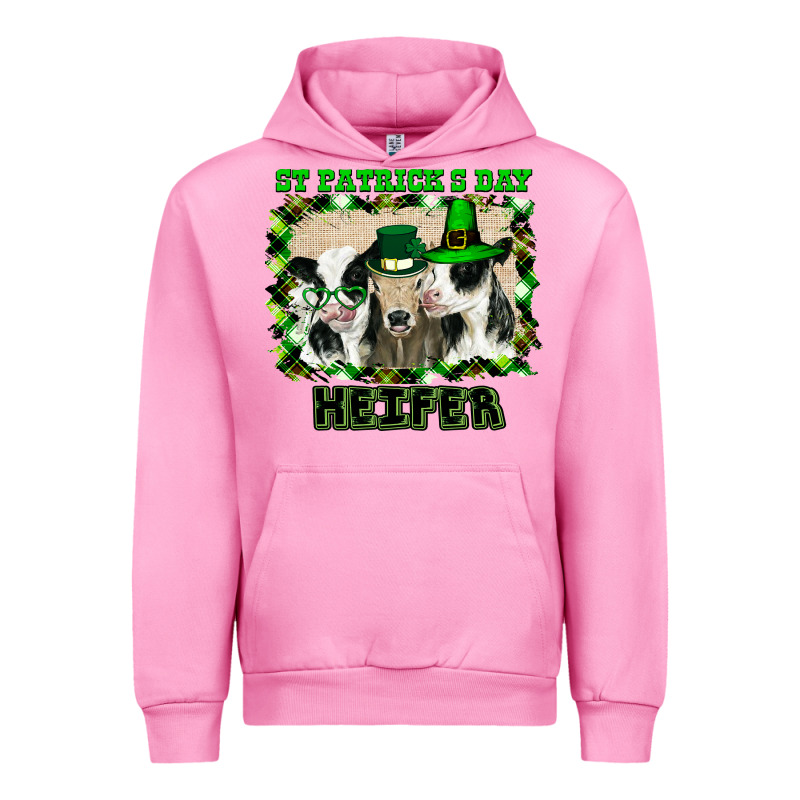St Patricks Day Heifer Urban Hoodie by Bettercallsaul | Teevron