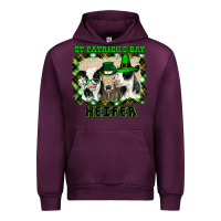 Mauve Wine St Patricks Day Heifer Urban Hoodie - Bettercallsaul