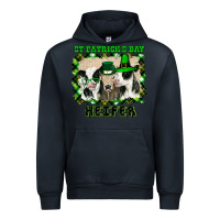 Navy St Patricks Day Heifer Urban Hoodie - Bettercallsaul