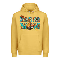 Antique Gold Western Rodeo Mom Premium Hoodie - BundleAndBundleShop
