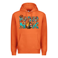 Carrot Western Rodeo Mom Premium Hoodie - BundleAndBundleShop