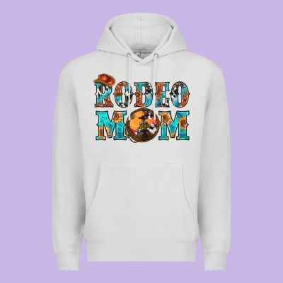 Western Rodeo Mom Premium Hoodie Designed By Bundleandbundleshop
