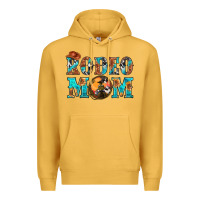 Mustard Western Rodeo Mom Premium Hoodie - BundleAndBundleShop