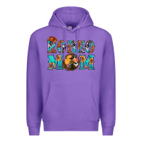 Purple Western Rodeo Mom Premium Hoodie - BundleAndBundleShop