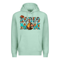 Seafoam Western Rodeo Mom Premium Hoodie - BundleAndBundleShop