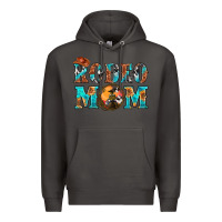 Smoke Western Rodeo Mom Premium Hoodie - BundleAndBundleShop