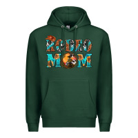 Sports Green Western Rodeo Mom Premium Hoodie - BundleAndBundleShop