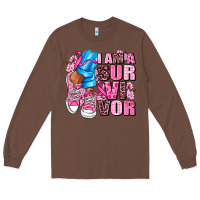 Chestnut i am a survivor Long Sleeve Tee - AdoDesignShop