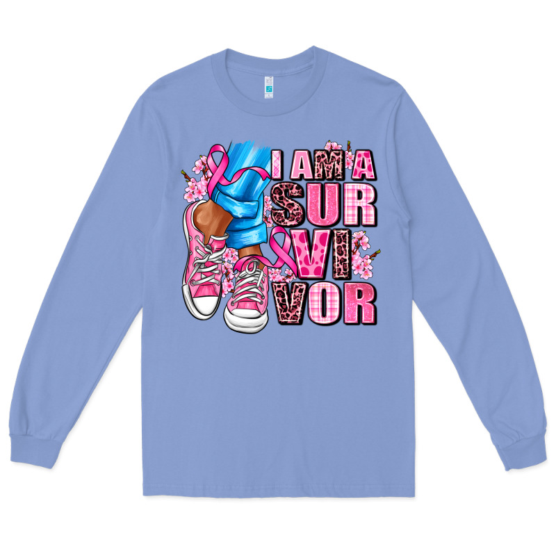 I Am A Survivor Long Sleeve Tee by AdoDesignShop | Teevron