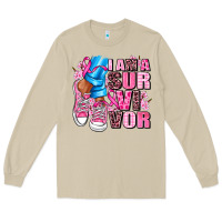 Mushroom i am a survivor Long Sleeve Tee - AdoDesignShop