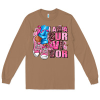 Toasted Coconut i am a survivor Long Sleeve Tee - AdoDesignShop