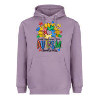 Lavender accept understand love awareness Heavyweight Hoodie - MaliasSmallBusiness