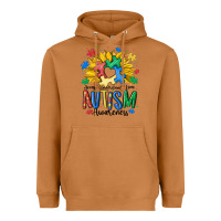 Meerkat accept understand love awareness Heavyweight Hoodie - MaliasSmallBusiness