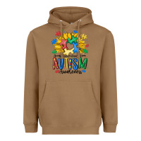 Toasted Coconut accept understand love awareness Heavyweight Hoodie - MaliasSmallBusiness