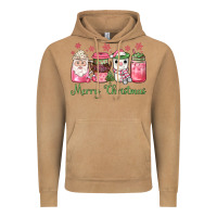 Vintage Camel pink  merry christmas coffee Vintage Hoodie - JahusDesignShop