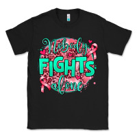 Black nobody fights alone Classic Tee - AdoDesignShop